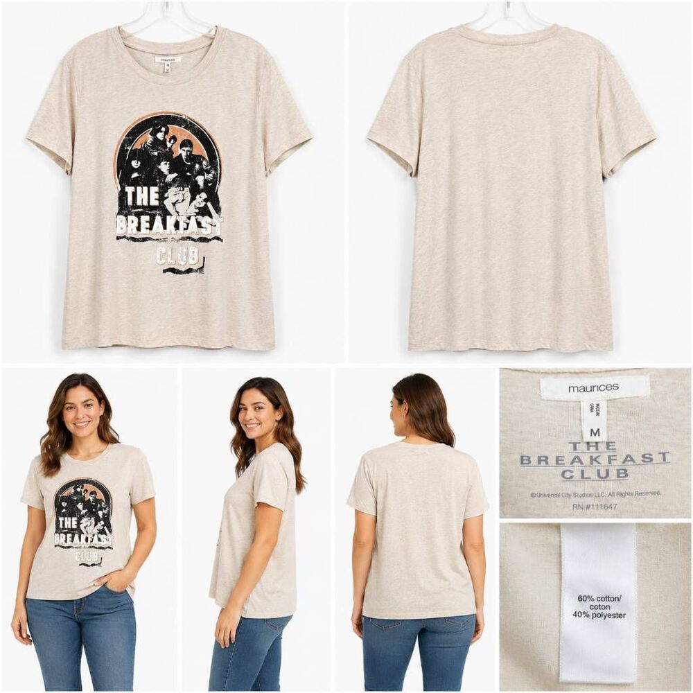 Maurices The Breakfast Club Graphic Tee M